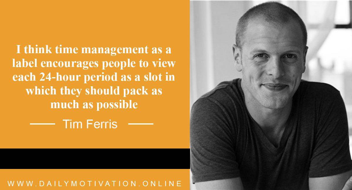 time management best quotes about life